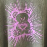 Coach Rave Bear Garment Dye Cropped Cotton T Shirt, Size Large Photo 12