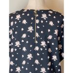 & Other Stories & Other Stories‎ Paris Atelier Black Floral Print Short Sleeve Shift Dress 8 Photo 5