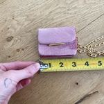 Tyler Ellis Micro Mini Candy Clutch Velvet Purse in Pink Photo 6