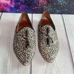 Free People St. Lucia Leopard Cheetah Print Pointed Leather Flats Size 37. US 7 Photo 1