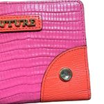 Juicy Couture  Leather Wallet Hot Pink Coral Photo 5