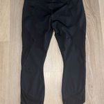 Athleta Black Aura Sonar Capri Leggings with Mesh Panels - Size Small Photo 1