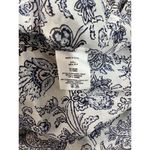 Theory Womens  Printed Sheer Blouse Silk Peasant‎  Long Sleeve Top Photo 3