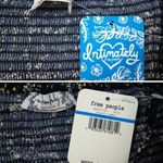 Free People NEW Intimately Caught Up Printed Slip Dress, Black, XL Photo 11