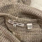 eight eight eight  tan turtleneck cowl neck tan long sweater woman’s small Photo 5