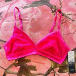 Kensie new with tags hot pink lace flower bralette Photo 5