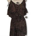 Lexxury cold shoulder, abstract dress Size M Photo 0