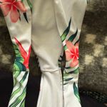 Cupshie Size Large Top Tropical Cheeky‎ Bottom Spaghetti Bikini Top Vacation White Size M Photo 3