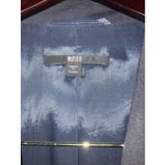 Hugo Boss  NAVY Virgin WOOL BUSINESS "JUICY" BLAZER JACKET‎ SIZE 6 Photo 2