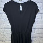 Grayson black jumpsuit with a side tie waist. Classic Business Attire Career Photo 5