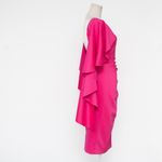 Black Halo  Eve – Iconic Pink Ruffle-Sleeve Sheath Dress Photo 6