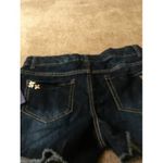 Cherokee Women's Juniors Jean Mini Shorts Blue Denim Pockets Size XL Photo 6