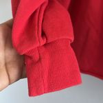 Kimchi Blue Urban Outfitters Smocked Neckline Cropped Sweatshirt Top Red XS Photo 4