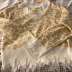 Love Tree Leopard Cropped Sweater Photo 0