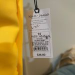 Shade & Shore  One Piece Swimsuit Ruched Tummy Control Yellow‎ L-XL Photo 7