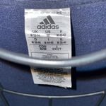 Adidas X Farm Rio Cropped Floral Fleece Logo Sweatshirt Loose Size medium Navy Photo 8