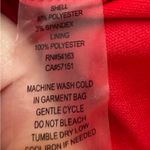 Ellen Tracy Red Embroidered Mini Sheath Dress Size 12 Photo 6