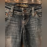 American Eagle  Artist Jeans Size 2 Stretch Low Rise Denim-Medium Wash Festival Photo 2