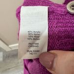 J.Crew  fuchsia wool blend light weight sweater medium Photo 3