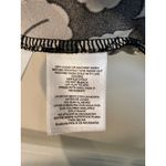 Anne Klein Mock Neck Short Sleeve Leaf Print Blouse XS Photo 6