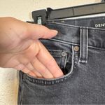 Denim Forum Revolve Black The Arlo High Rise Straight Jeans Womens 24 Fall Denim Photo 9