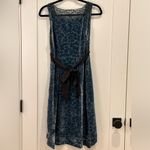 Moulinette Soeurs Anthropologie Matilija Dress Silk Velvet Teal 0 Whimsigoth Photo 4