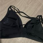 Athleta  Black and White Floral Bikini Top Photo 1