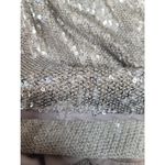 Anthropologie Saltwater Luxe - Megan Mini Dress in Champagne Sequins size S Photo 6