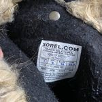 Sorel Joan of Arctic Suede Waterproof Fur Trim Black Winter Snow Boots 7 Scandi Photo 4