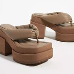 Paloma Barcelo Tan Platform Shoes Size 9 Photo 0