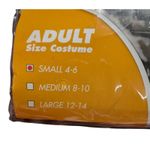 Halloween Roman Beauty Adult Womens Costume Dress Gold Headpiece size S 4 Photo 3