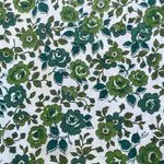 Vintage 50s Shapely Classic Floral Calico Shirt Multi Photo 7