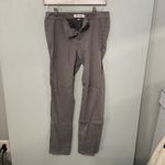 Lila Ryan  Women Gray Stretch Pants Size 6 Slim Fit Ankle Length Photo 3