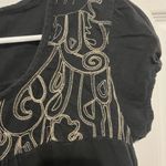 The North Face black with embroidery short sleeve shirt in large Photo 3