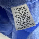 Habitat Express Solid Hidden Pocket Swing Shirt in Cornflower Size Medium Photo 8