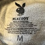 Playboy  Oversized Sweatshirt Medium Grey Photo 2