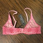 Triangl  MAIA Pink and Red Crochet bikini set W/ Bag Photo 6