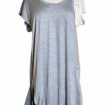 Marc Jacobs  Bergdorf Goodman Sheath Dress Short Sleeves Silk Gray Layered 6 NWOT Photo 0