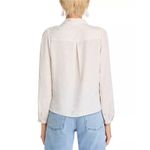 AQUA  Wrap Blouse Long Sleeve‎ Floral Print Elegant Top XS Photo 2