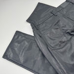 Judy Blue  Faux Leather Tummy Control High Rise Straight Pants Black Size 14W NWT Photo 5