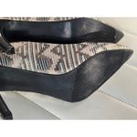 Torta Caliente Women's Size 9M Pointed Toe Stiletto Heels Sequins Tribal Pattern Tan Photo 4