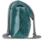 Kurt Geiger NWOT  Mini Brixton Velvet Shoulder bag quilted lock beaded crossbody. Photo 1