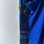 Rock Blue Sequin Razorback Tank Top Size XL NEW NWT vintage Y2K 90s black sexy Photo 2