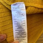 French Connection Soft Ribbed Boxy Knit Sweater Jumper Top Yellow Size XS Small Photo 4