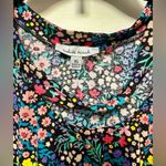White Birch Woman’s  Top. Cold Shoulder Multicolor Floral (215) Photo 1