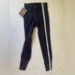 HR FARM Women’s‎ Full Seat Silicone Grip Breeches Horse Riding Jodhpurs S… Blue Size XXS Photo 6