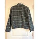 Vintage Y2K Old Navy Zip Up Plaid Jacket Blazer Women’s Medium Green Photo 9