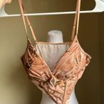 SheIn BAE pink rose padded corset top | medium Photo 4