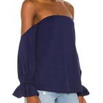 Susana Monaco Puff Sleeve Off-The-Shoulder Top Photo 0