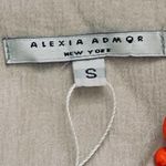 Alexia Admor New York Dress Tangerine Taupe Beaded Neckline Sleeveless Small Photo 1